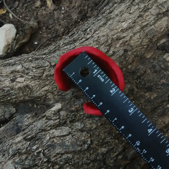 Red and Green Polka Dot Bracelet - Picture 7 of 9